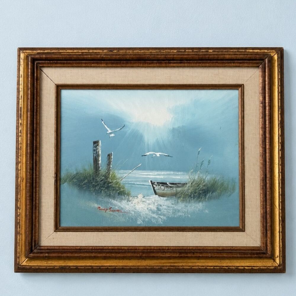 20th Century Philip Sandee Oil Painting